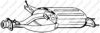HYUNDAI 2872143640 Middle Silencer